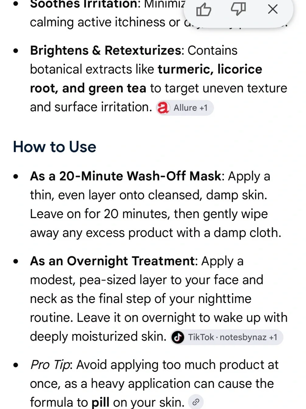 Butter Kids Topicals Hydrating Mask - Yellow